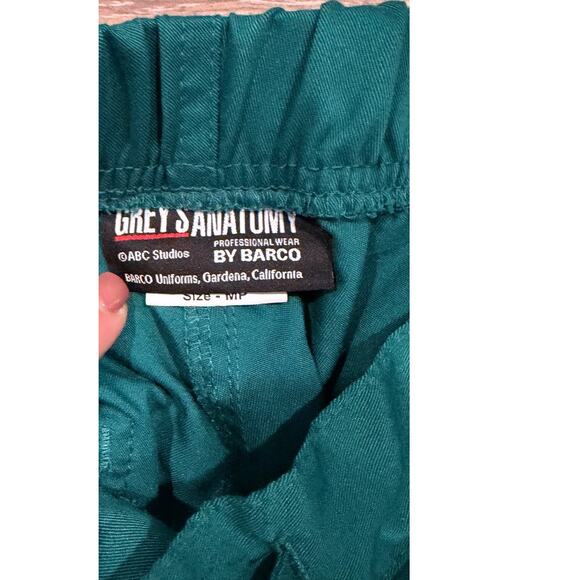 Grey's Anatomy Green Scrub Pants Medium Petite - Picture 2 of 3